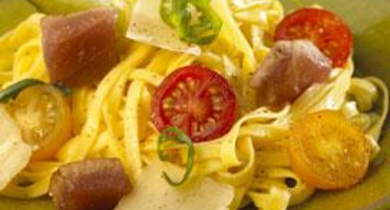 Linguines au thon frais