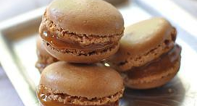 Macarons au caramel au beurre salé