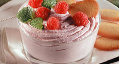 Mousse à la Framboise et Mascarpone Galbani
