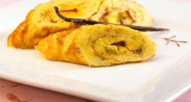 Omelette à la vanille et au safran
