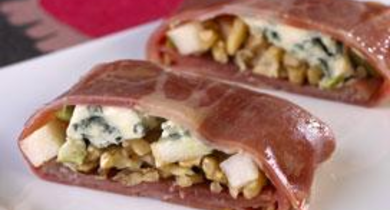 Papillotes de jambon de Parme