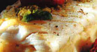 Parmentier de cabilllaud au pistou et tomates confites