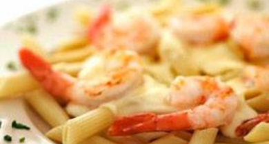 Pennes à la sauce Rondelé Citron & Basilic