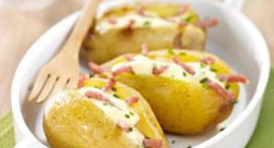 Pommes de terre au four à la Crème de Camembert