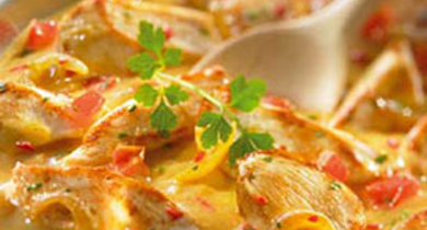 Poulet à l'Indienne