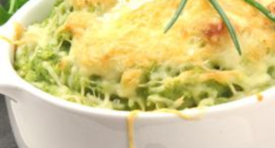 Purée courgettes & pommes de terre aux 3 fromages Président