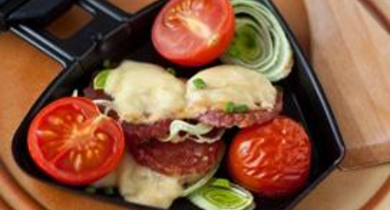 Raclette de légumes vapeur aux saveurs marocaines