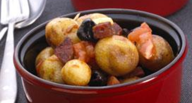 Ragoût de pommes de terre au chorizo