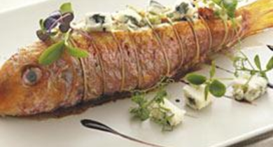 Rougets Farcis au Roquefort Société