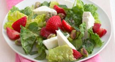 Salade de Petits Chèvres aux Fraises