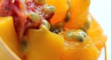 Salade de clémentines aux fruits exotiques