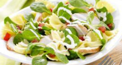 Salade fraîcheur, Sauce Fromagère à l'emmental Président