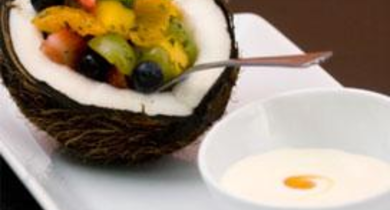 Salade fruits coco