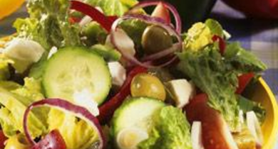 Salade légumes d'été et Salakis