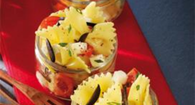 Salade méditerranéenne de papillons