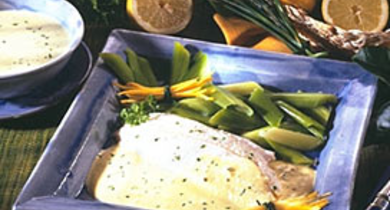 Sauce crémeuse persillée