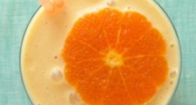 Smoothie de clémentines à la pâte d’amande