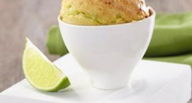 Soufflé avocat et citron vert