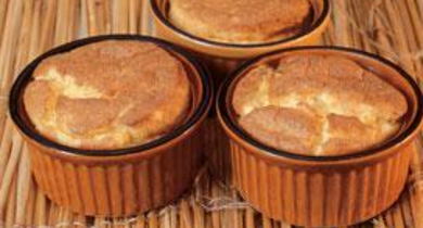 Soufflé de pomme de terre au saumon fumé