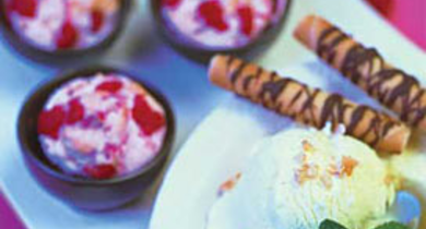 Soufflés Glacés à la Framboise