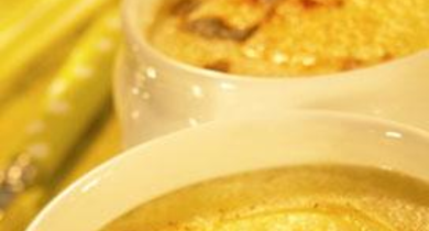 Soupe à l'oignon gratinée au Chaussée aux Moines