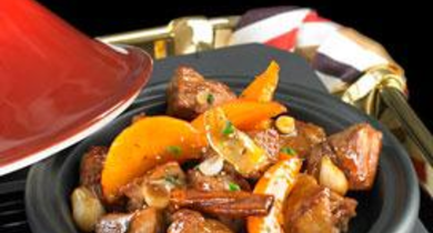 Tajine d'épaule de veau au potimarron