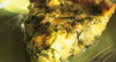 Tarte Courgette au Roquefort Société