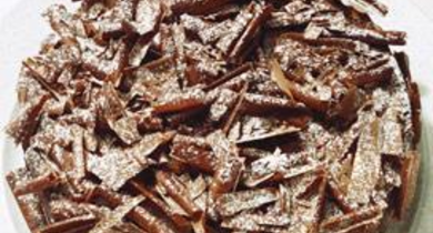 Tarte au yaourt et éclats de chocolat