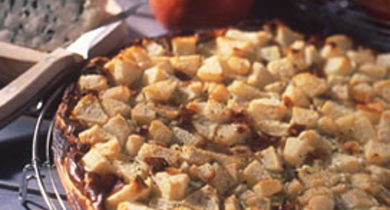 Tarte aux Pommes et Roquefort Société