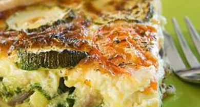 Tarte aux courgettes