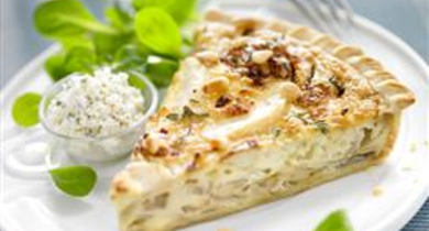 Tarte aux endives et aux poires