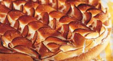 Tarte meringuée au citron