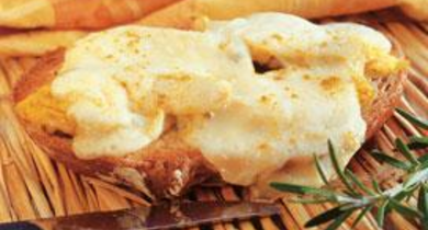 Tartine de poulet au Pont L'évêque