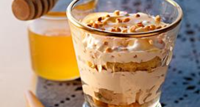 Tiramisu au miel et nougat