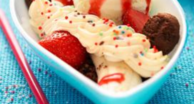 Tiramisu glacé façon banana split