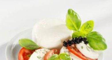 Tomates-mozzarella sauce citron
