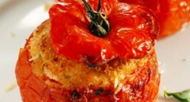 Tomates farcies au poulet