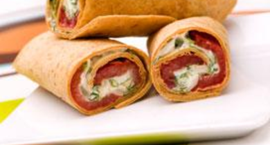 Tortilla fraîcheur au poivron