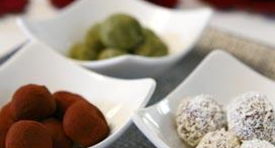 Truffes multicolores