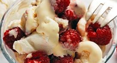 Vacherin à la framboise