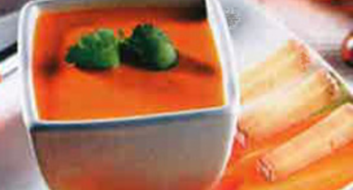 Velouté de potiron à la tomme de savoie