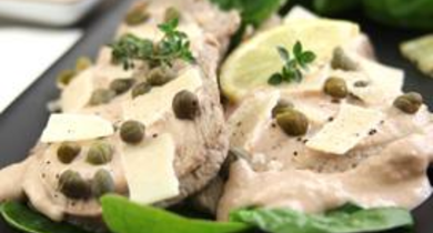 Vitello tonnato sauce Roquefort Société