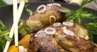 Wok de pintade aux légumes de Noël Président 