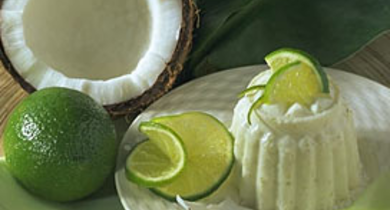 Yaourt à la Grecque aromatisé coco et citron vert