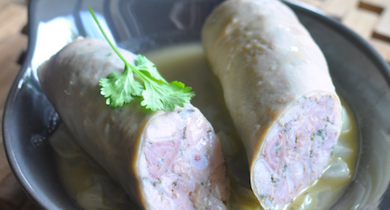 Andouillette gourmande au cidre
