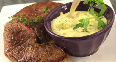 La béarnaise et son pavé de boeuf