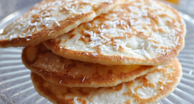 Blinis à la noix de coco