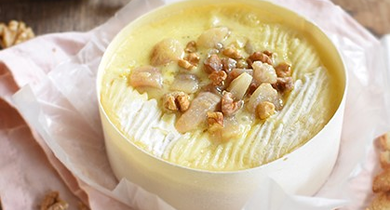 Boite à chaud Président aux poires et mouillettes de campagne