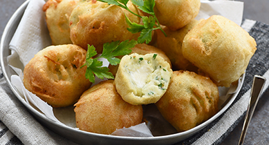 Croquettes de pommes de terre au Société Crème 