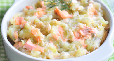 Brandade de saumon aux herbes fraîches